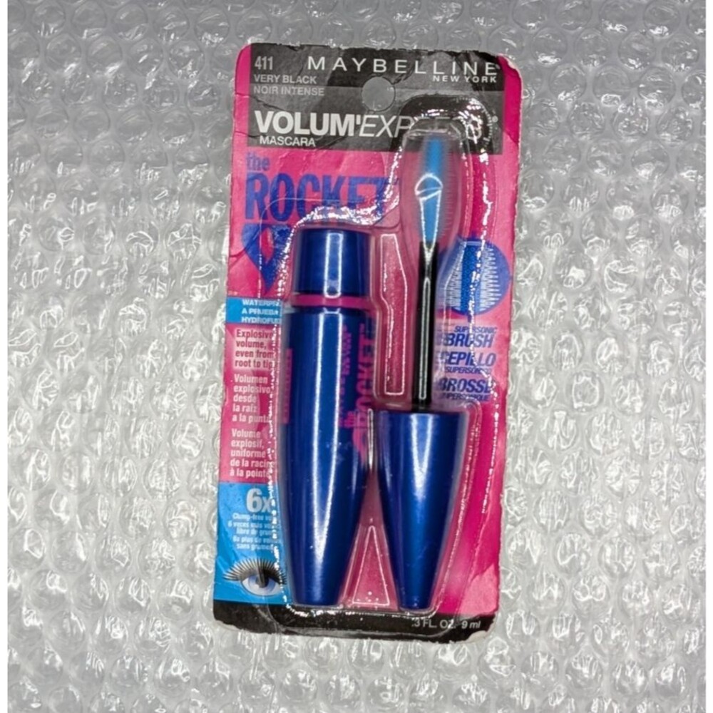 Maybelline New York Volum' Express The Rocket Waterproof Mascara 411 Very Black